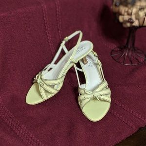Franco Sarto strappy heels size 7M nwb